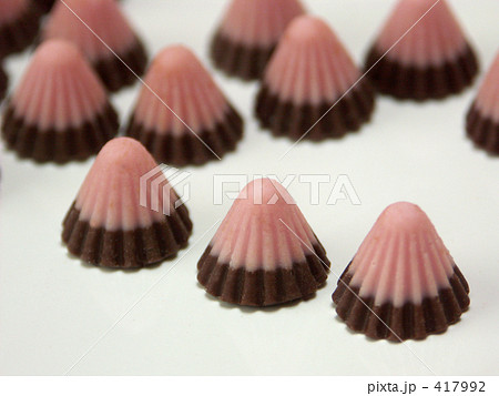 チョコレート菓子 アポロ おやつ 菓子の写真素材