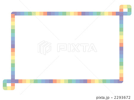 フレーム 囲み 枠飾りのイラスト素材 2293672 Pixta