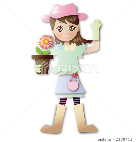 奉仕作業のイラスト素材