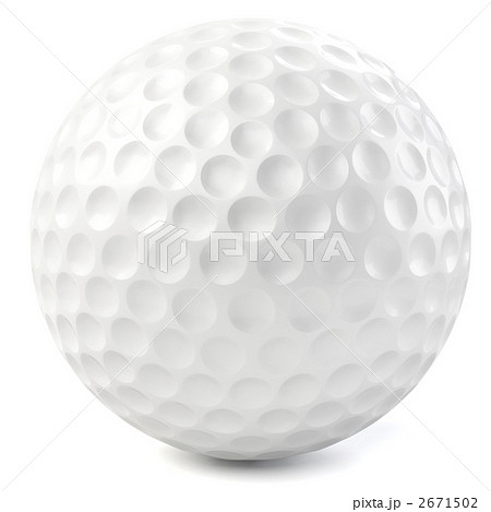 ゴルフボール ボール 趣味 Cgのイラスト素材