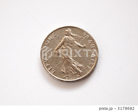 フランス フラン 硬貨 コインの写真素材 - PIXTA
