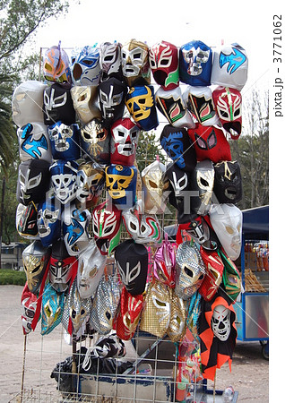 メキシコプロレスマスクの写真素材