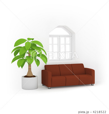 洋室 背景 イラスト リビングのイラスト素材