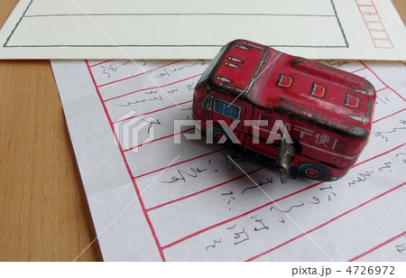 ねじ巻きおもちゃの写真素材