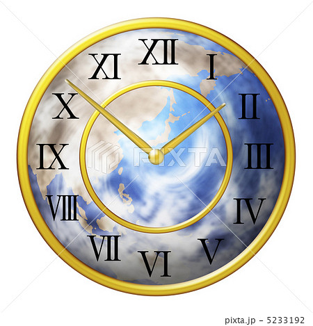 時計 文字盤 Cg ローマ数字のイラスト素材