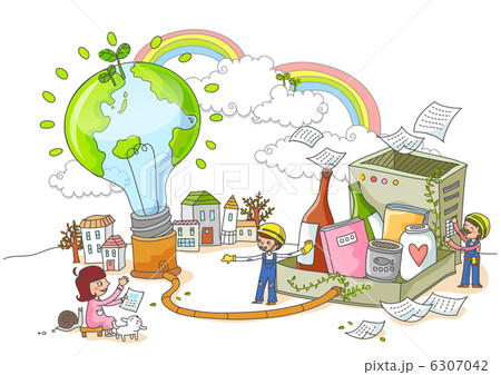 自然保護のイラスト素材