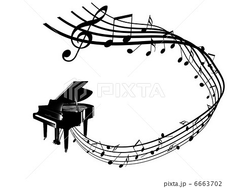 Hd限定 ピアノ イラスト フリー かわいい サンセゴメ