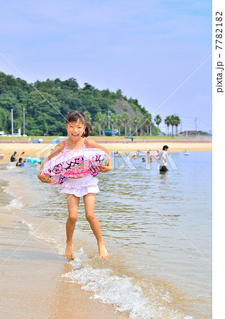 海水浴女子小学生盗撮 