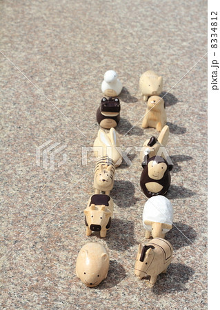 前へならえの写真素材