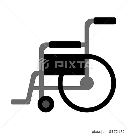 ピクトグラム 車椅子 マーク 車椅子マークのイラスト素材