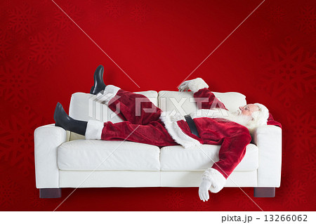 ふんぞり返るの写真素材