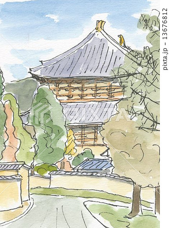 Todai Ji Illustrations