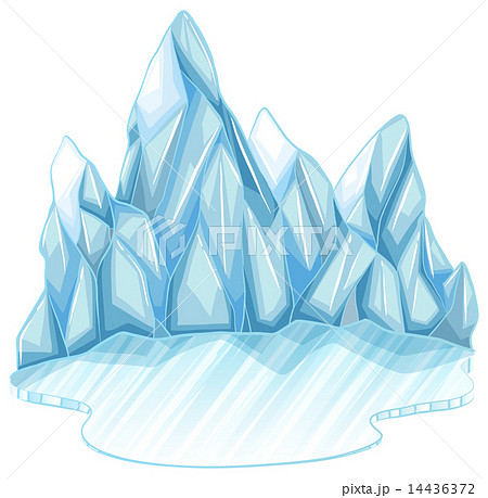 氷 表面 凍る 氷結のイラスト素材