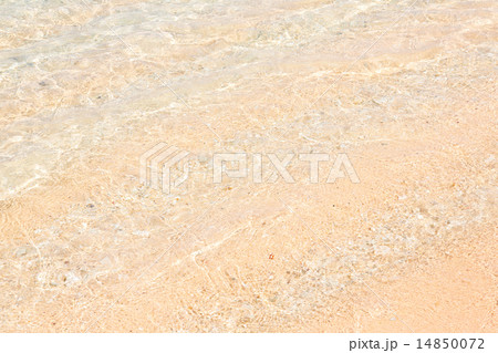 古宇利島 砂 砂浜 テクスチャの写真素材