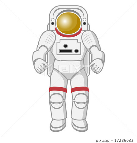 宇宙飛行士 宇宙服 イラスト パイロットの写真素材