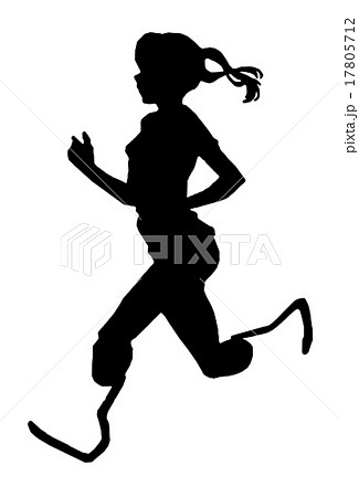 影絵 1人 シルエット 白バック 挿絵のイラスト素材 影絵 1人 シルエット 白バック 挿絵のイラスト素材