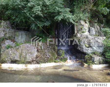 牧水の滝の写真素材