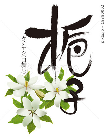 漢字 花 文字のイラスト素材 漢字 花 文字のイラスト素材
