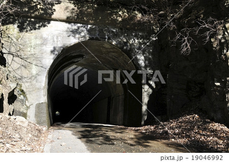 山の神トンネルの写真素材
