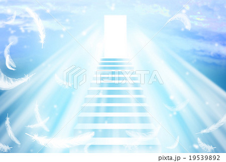 天国の階段のイラスト素材