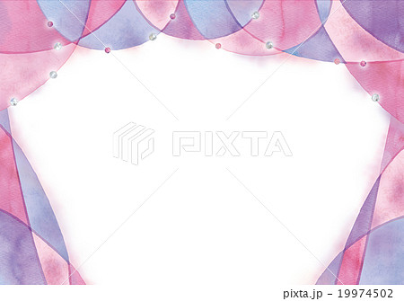 背景 枠 星 カーテンのイラスト素材 - PIXTA