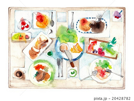 フランス料理 フレンチ のイラスト素材集 ピクスタ