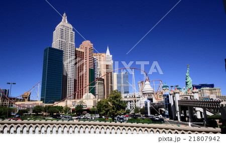 海外 ラスベガス 自由の女神 北アメリカの写真素材