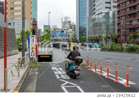 白金高輪バイクインの写真素材