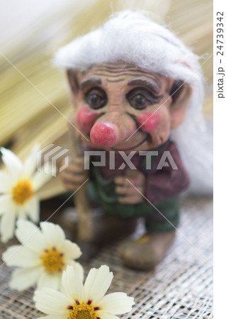 トロール人形の写真素材