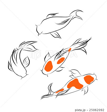 選択した画像 かっこいい 金魚 イラスト 簡単