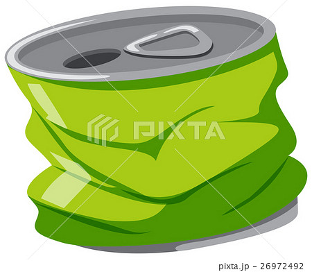 アルミ缶のイラスト素材