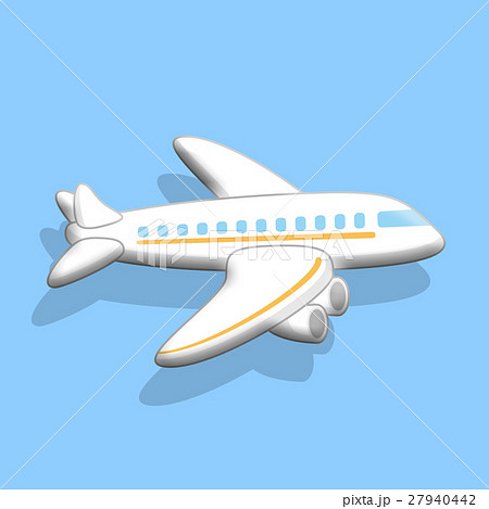 飛行機 航空機 旅客機 ジェット機のイラスト素材
