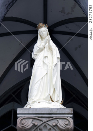 マリア像 聖母 長崎 大浦天主堂の写真素材 - PIXTA