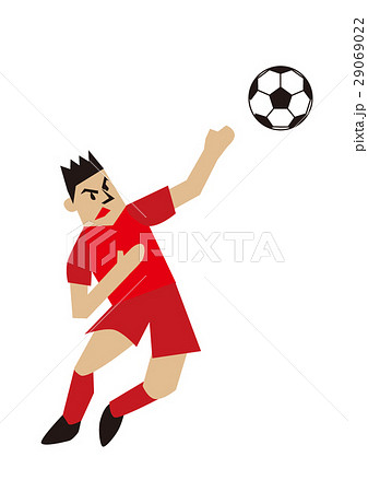 インステップキックのイラスト素材