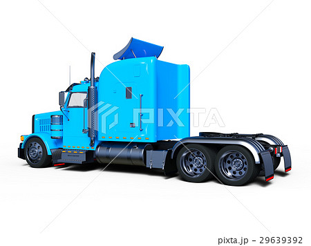 セミトレーラー 積載のイラスト素材