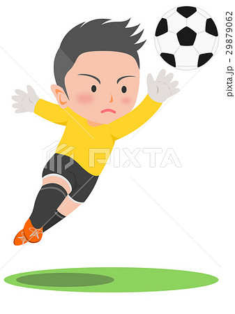 サッカー スポーツ 球技 躍動感の写真素材