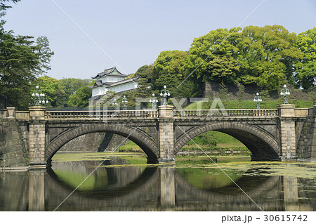 二重橋の写真素材