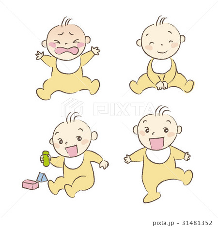 あんよ 幼児 立つ 歩くのイラスト素材 あんよ 幼児 立つ 歩くのイラスト素材