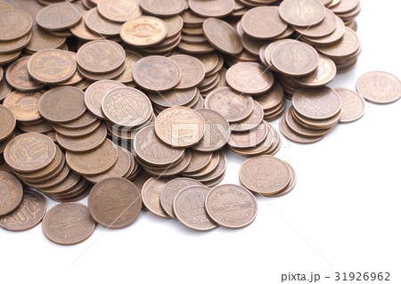 10円玉の写真素材