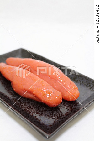 タラの卵巣 スケトウダラの写真素材