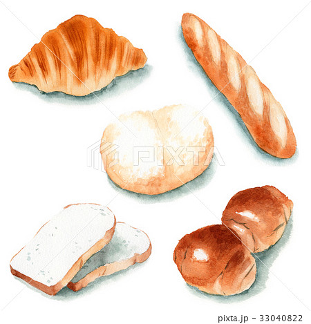 イギリスパンのイラスト素材