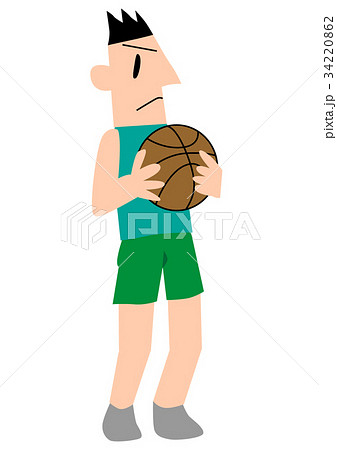 フリースローのイラスト素材