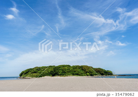 小島公園キャンプ場の写真素材 Pixta