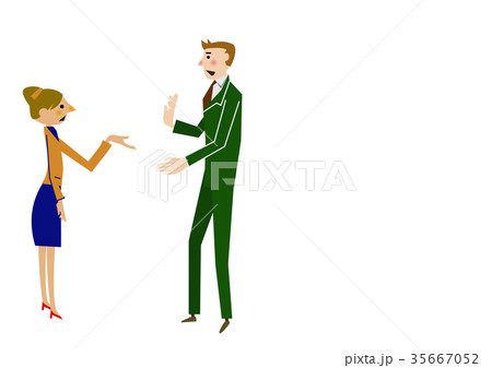 英語を話すのイラスト素材 Pixta