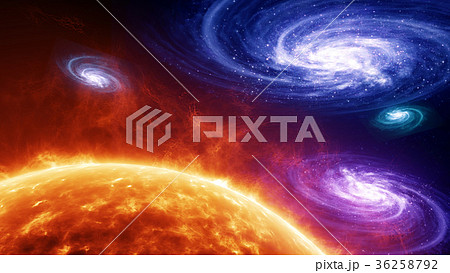 宇宙 銀河のイラスト素材集 ピクスタ
