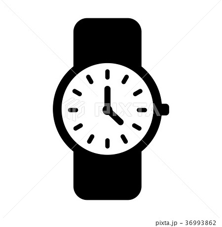 時計 クリップアート 時間 短針の写真素材