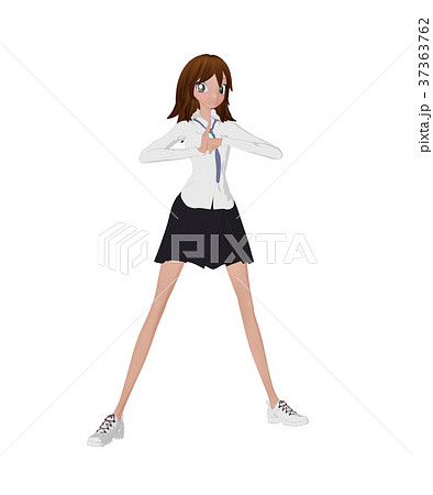 指を鳴らすのイラスト素材