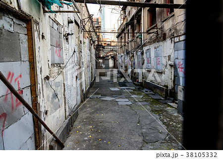 スラム街の写真素材