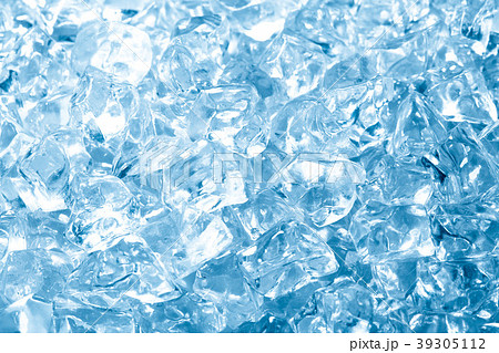 ひんやり 氷 背景の写真素材