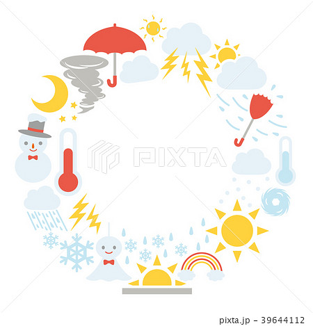 猛暑マークのイラスト素材